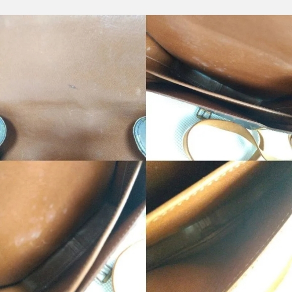 Louis Vuitton Cartouchiere MM Monogram Crossbody Brown Gold Zip Bag - Picture 14 of 16